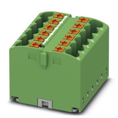 Phoenix Contact 3273294 Distribution block - PTFIX 12X2,5 GN