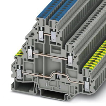Phoenix Contact 3214291 Ground modular terminal block - UT 2,5-PE/L/N