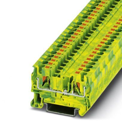 Phoenix Contact 3211766 Ground modular terminal block - PT 4-PE