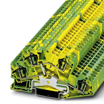 Phoenix Contact 3035072 Protective conductor double-level terminal block - STTBS 4-PE