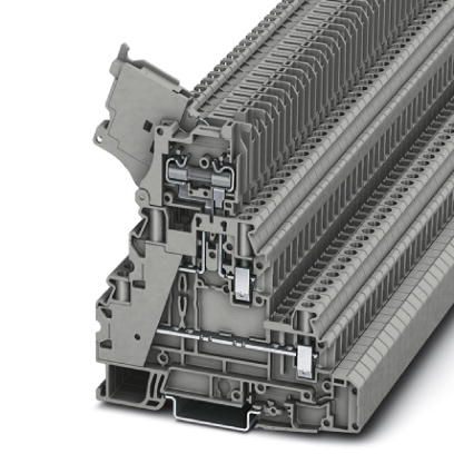 Phoenix Contact 1044423 Fuse modular terminal block - UT 4-L/HESI (5X20) GY