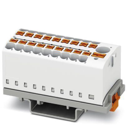 Phoenix Contact 3273122 Distribution block - PTFIX 6/18X2,5-NS35 WH