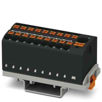 Phoenix Contact 3273124 Distribution block - PTFIX 6/18X2,5-NS35 BK