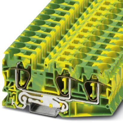 Phoenix Contact 3035344 Ground modular terminal block - ST 16-TWIN-PE