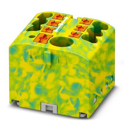 Phoenix Contact 1091669 Distribution block - PTFIX 6/6X2,5 GNYE