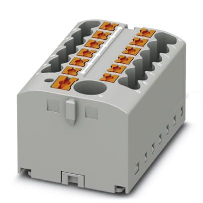 Phoenix Contact 3273352 Distribution block - PTFIX 6/12X2,5 GY