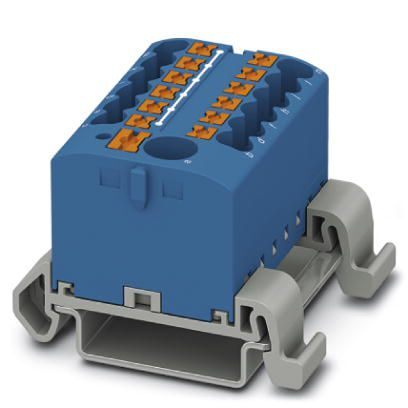 Phoenix Contact 3273222 Distribution block - PTFIX 6/12X2,5-NS35A BU