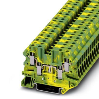 Phoenix Contact 3044597 Ground modular terminal block - UT 4-QUATTRO-PE