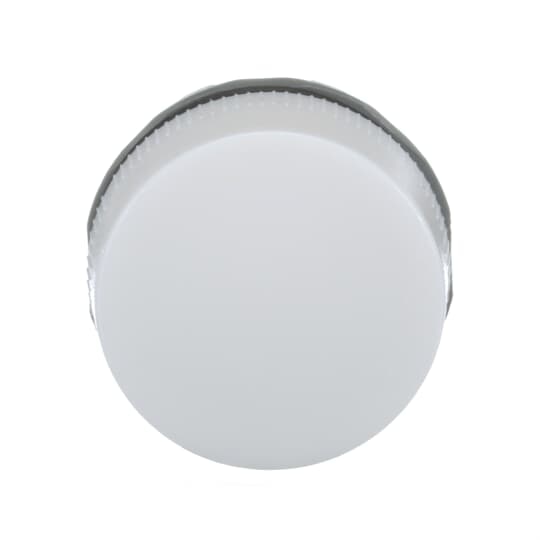 ABB ML1100W The ML1-100W Pilot Light is: Maintained/Momentary - Pilot light head - White - IlluminatedThis Pilot Light is part of ABB's modular plastic range, the most versatile range with a high level of flexibility and market-leading electrical ratings. Engineered for total reliability, longer lifetime, and highest mechanical durability. Self-cleaning contacts ensure reliable operation without the need for maintenance, increasing uptime. A high degree of protection guarantees reliability in extreme environments. The innovative design simplifies the entire process, from selection to easy and quick, tool-free installation. The perfect solution for every application.