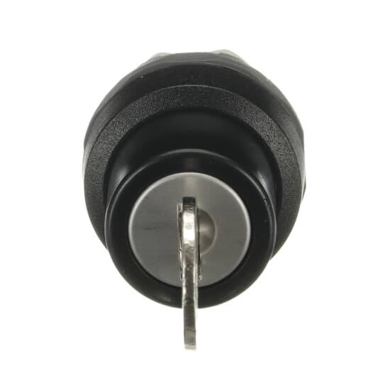 ABB M2SSK1101 The M2SSK1-101 Selector Switch is: 3-position - Maintained/Momentary - Key - Black/Key - Non-illuminated - Black Plastic - No contact blockThis Selector Switch is part of ABB's modular plastic range, the most versatile range with a high level of flexibility and market-leading electrical ratings. Engineered for total reliability, longer lifetime, and highest mechanical durability. Self-cleaning contacts ensure reliable operation without the need for maintenance, increasing uptime. A high degree of protection guarantees reliability in extreme environments. The innovative design simplifies the entire process, from selection to easy and quick, tool-free installation. The perfect solution for every application.