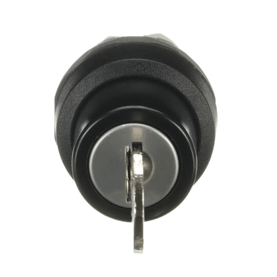 ABB M3SSK3101 The M3SSK3-101 Selector Switch is: 3-position - Maintained - Key - Black/Key - Non-illuminated - Black Plastic - No contact blockThis Selector Switch is part of ABB's modular plastic range, the most versatile range with a high level of flexibility and market-leading electrical ratings. Engineered for total reliability, longer lifetime, and highest mechanical durability. Self-cleaning contacts ensure reliable operation without the need for maintenance, increasing uptime. A high degree of protection guarantees reliability in extreme environments. The innovative design simplifies the entire process, from selection to easy and quick, tool-free installation. The perfect solution for every application.