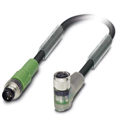 Phoenix Contact 1682003 Sensor/actuator cable - SAC-3P-M 8MS/1,5-PUR/M 8FR-2L