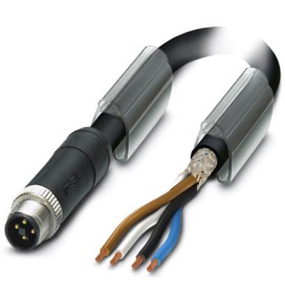 Phoenix Contact 1424120 Power cable - SAC-4P-M12MST/ 1,5-PUR SH
