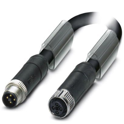 Phoenix Contact 1408811 Power cable - SAC-4P-M12MST/10,0-PUR/M12FST