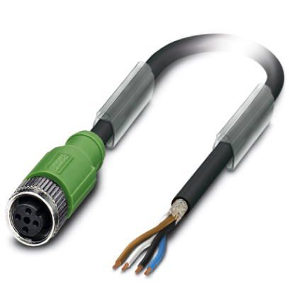Phoenix Contact 1500716 Sensor/actuator cable - SAC-4P-10,0-PUR/M12FS SH