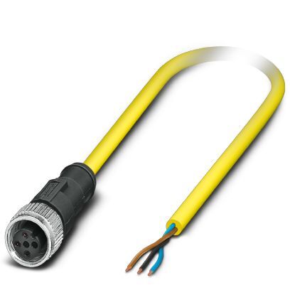 Phoenix Contact 1406324 Sensor/actuator cable - SAC-3P- 2,0-542/M12FS BK