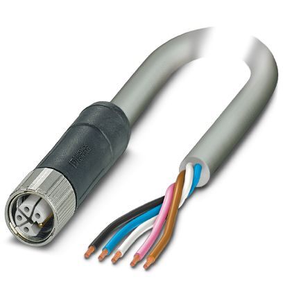 Phoenix Contact 1424603 Power cable - SAC-5P- 5,0-290/M12FSL FE