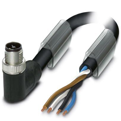 Phoenix Contact 1408816 Power cable - SAC-4P-M12MRT/ 1,0-PUR