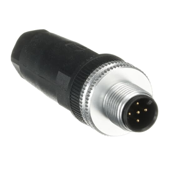 ABB 2TLA020055R1100 M12-C02 is a straight M12-5 male connector with cable screw connection. The range of the cable diameter is 2.5–6.5 mm.