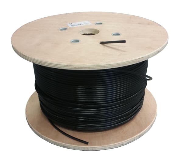 ABB 2TLA020057R0010 C5 cable 100m is a shielded cable without any connector. The five conductors have a cross section of 0.34 mm2. The jacket is made of black PVC. The length of the cable is 100 meters delivered on a spool.