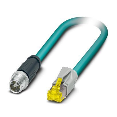 Phoenix Contact 1407473 Network cable - NBC-M12MSX/ 5,0-94F/R4AC