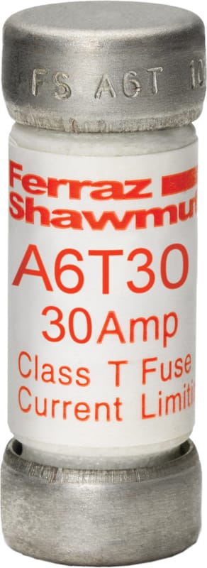 Mersen A6T30 600V 30A CLASS T FUSE