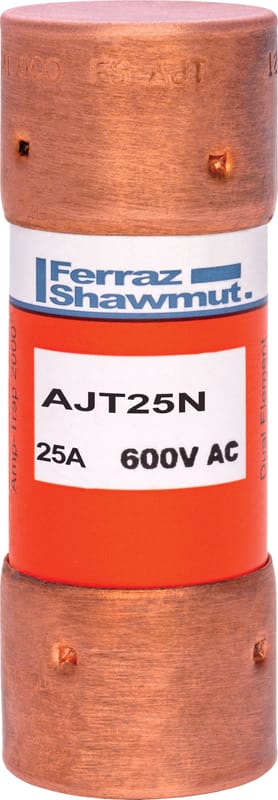 Mersen AJT25N 600VAC 25A Class J TD Fuse