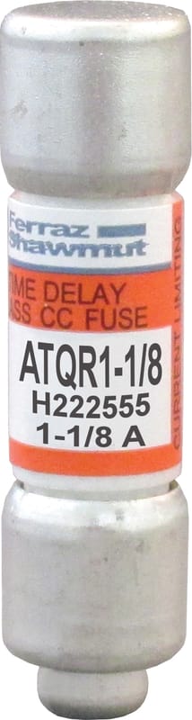 Mersen ATQR1-1/8 CC TD FUSE 600V 1-1/8A ATQR