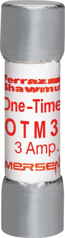 Mersen OTM3 250V 3A 1 1/2x13/32 MID FUSE