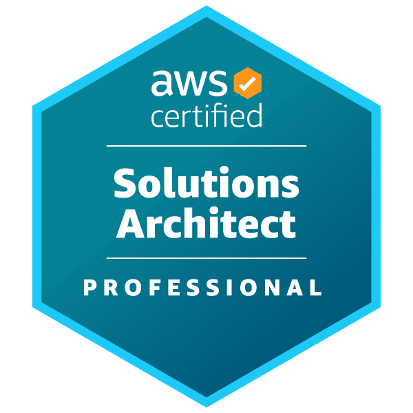 AWS Certified Solutions Architect – Professional badge