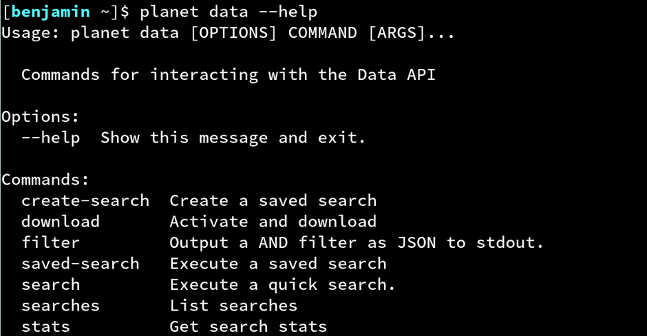 command line—ben