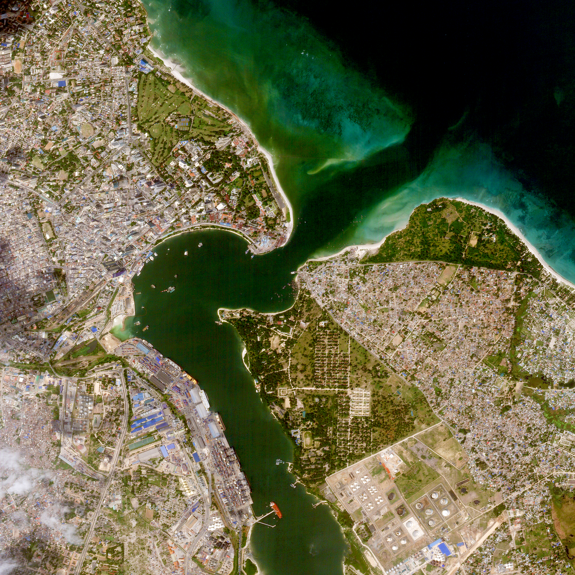 Dar Es Salaam Satellite Map New Project From World Bank & Planet Uses Satellite Imagery & Machine  Learning To Drive Sustainable Urbanization In Tanzania