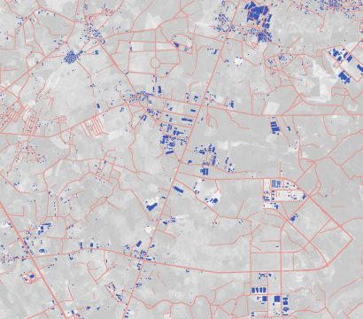 Planet Analytic Feeds showing a rural area northeast of Vientiane, Laos © 2019, Planet Labs Inc. All Rights Reserved.