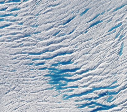 Greenland’s Petermann Glacier in June of 2019, (c) 2019, Planet Labs Inc. All Rights Reserved.