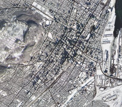 McGill University, located in Montreal, Quebec, Canada in February of 2020 © 2020, Planet Labs Inc. All Rights Reserved.