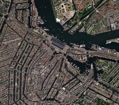 Amsterdam, the capital of the Netherlands © 2017, Planet Labs Inc. All Rights Reserved.