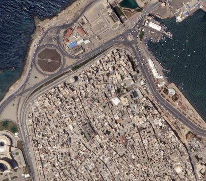 The Old City of Tripoli, Libya imaged at 50 centimeters per pixel from an altitude of 456 kilometers. © 2020, Planet Labs Inc. All Rights Reserved.