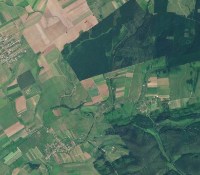 PlanetScope image of Mașloc, Romania where this archeology site was located © 2020, Planet Labs Inc. All Rights Reserved.