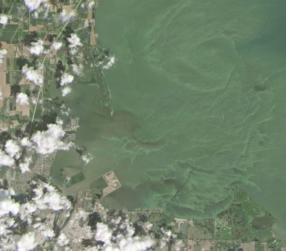 Algal Blooms in Toledo, Ohio. © 2019, Planet Labs Inc. All Rights Reserved.