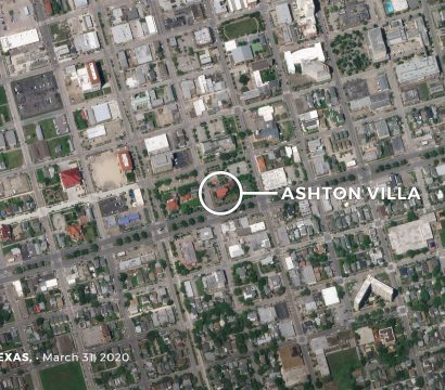 Aston Villa, Galveston, Texas. © 2020, Planet Labs Inc. All Rights Reserved.