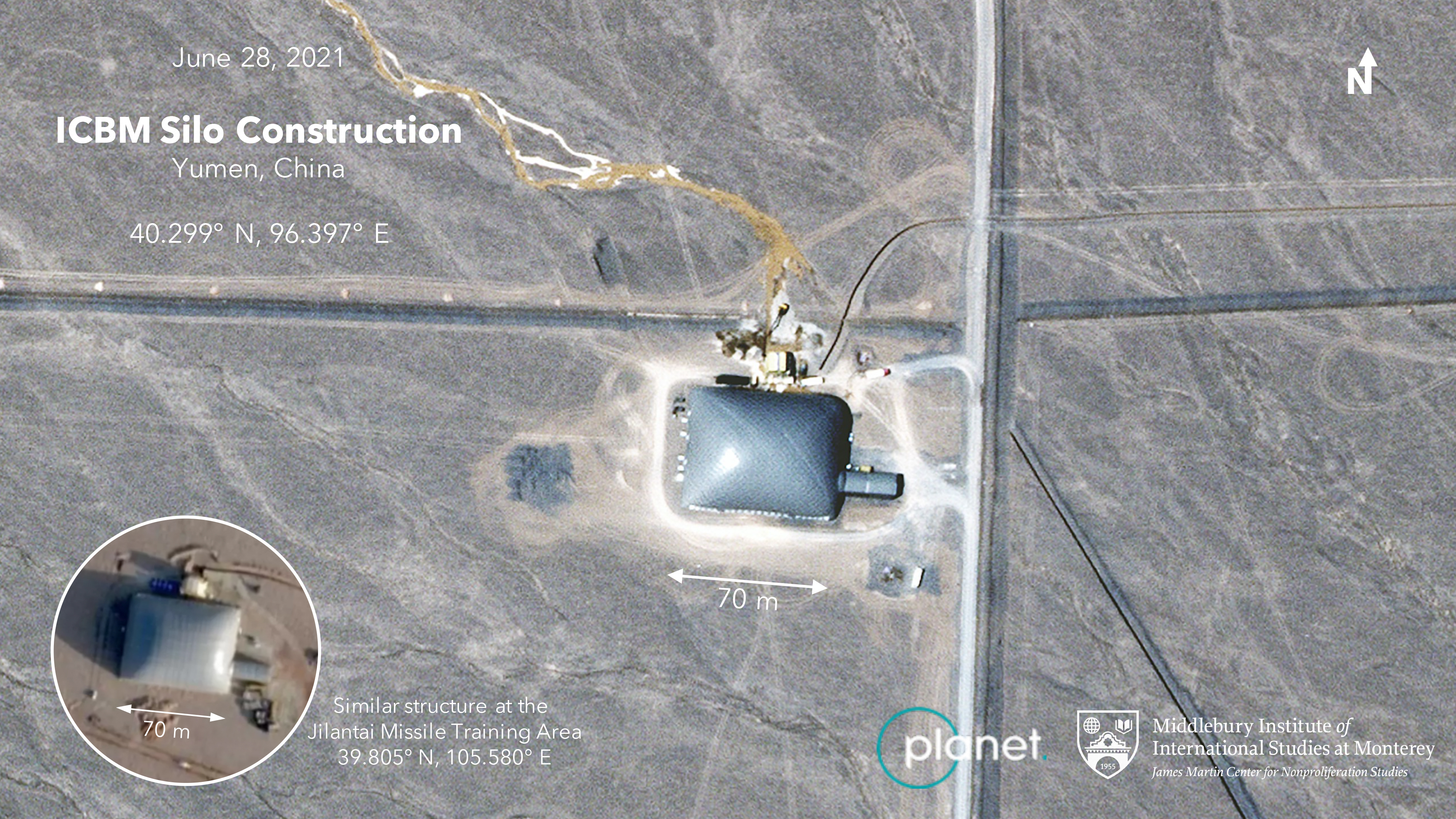 China's Nuclear Missile Silos, Flash Floods in the Himalay... - planet.com