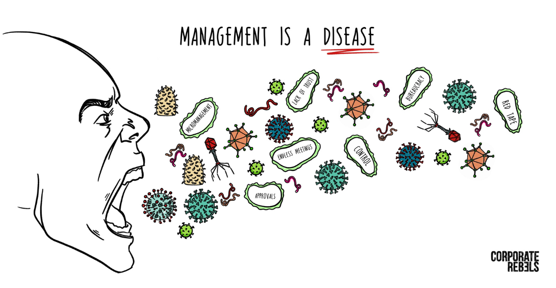 Management Is a Disease—Here’s the Cure - Blog | Corporate Rebels