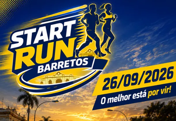 Imagem de divulgação da corrida Start Run Barretos
