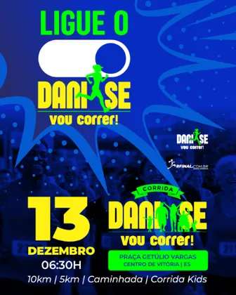 Imagem de divulgação da corrida Corrida Dani-Se Vou Correr