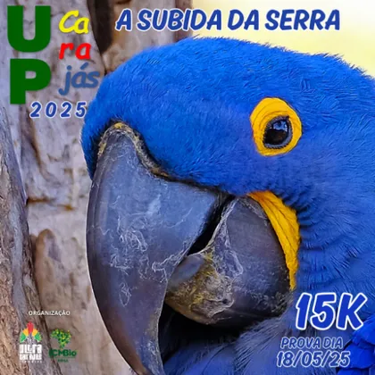 Imagem de divulgação da corrida Up Carajás - a Subida Da Serra 4ª Edição 2025