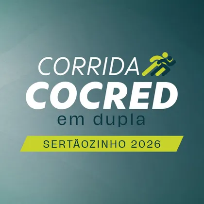 Imagem de divulgação da corrida Corrida Cocred Em Dupla - Etapa Sertãozinho - 2026