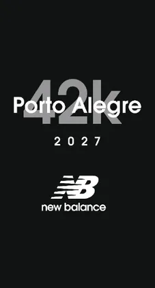 Imagem de divulgação da corrida New Balance 42k Porto Alegre 2027