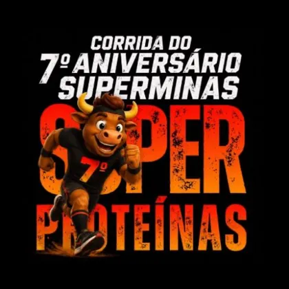 Imagem de divulgação da corrida Corrida Do 7 Aniversário Do Superminas