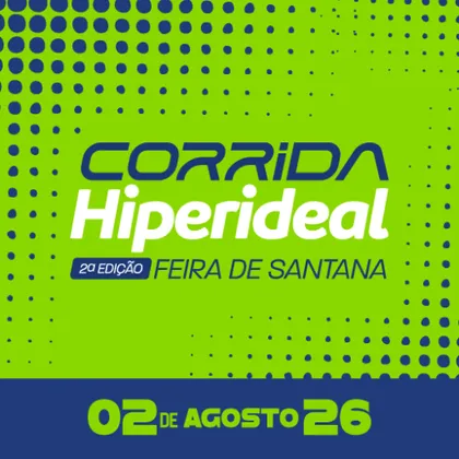 Imagem de divulgação da corrida Corrida Hiperideal - 2ª Edição Feira De Santana