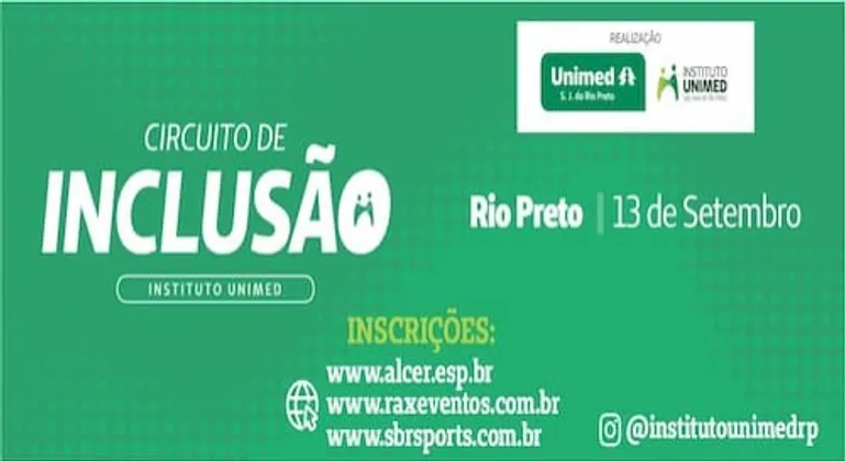 Imagem de divulgação da corrida Circuito Unimed - Etapa Rio Preto - Boleto e ...